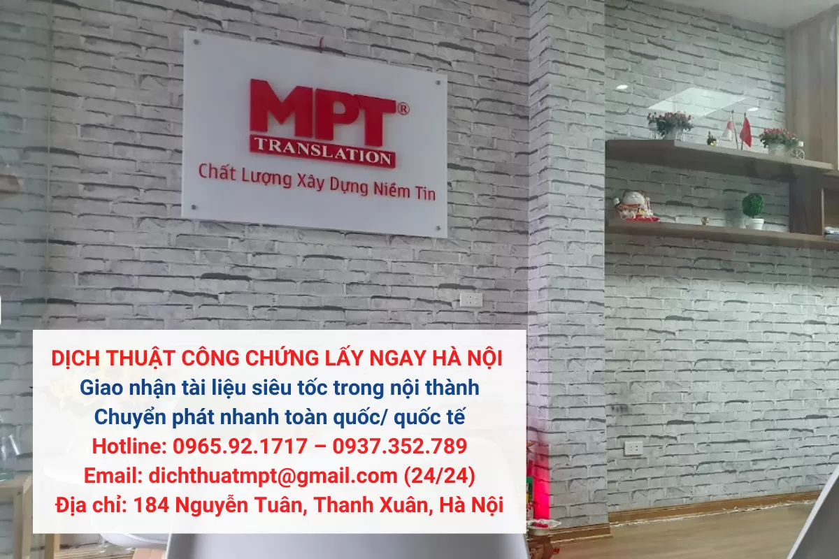 lưu ý khi chọn văn phòng dịch thuật công chứng