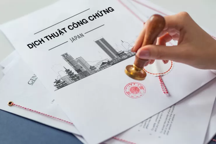dịch thuật công chứng tiếng nhật