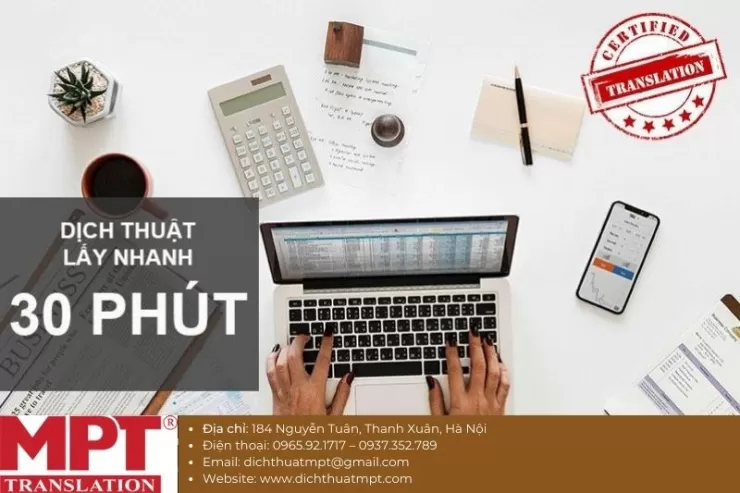 dịch thuật công chứng tiếng nhật